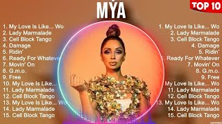 Mýa Mix Top Hits  Album ▶️  Album ▶️ Best 10 Hits Playlist