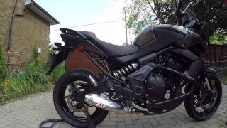 Kawasaki Versys 650 with Yoshimura TRC Slip-On Exhaust