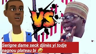 wouy 🤣 Serigne dame seck borome djinès yi todje n'a plateau bi