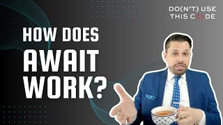 How Does Python's await Actually Work?