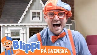 Blippi Svenska | Besöker en lekplats| pedagogiska videor för barn