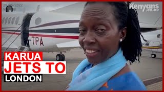 Karua Jets Out Of Kenya | news 54.