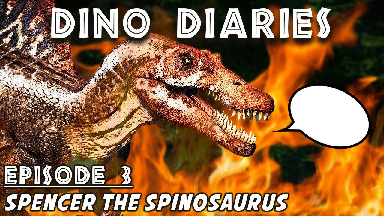 Dino Diaries: Spencer The Spinosaurus | If Dinosaurs In Jurassic World ...