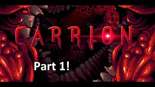 CARRION - Become the Monster, Full Game Gameplay Walkthrough Part 1 (No Commentary) 60FPS