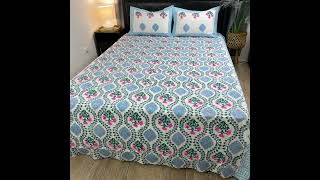 Shop Block Batik Bed Sheet Queen | ABC Comforts Australia