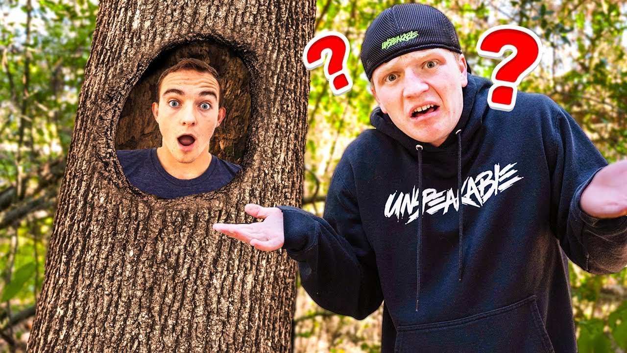 EXTREME FOREST HIDE & SEEK CHALLENGE! - YouTube