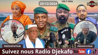 RADIO DJEKAFO 20 DECEMBRE DABA TOUNKARA ET BOUA DIABATE