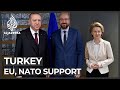 Erdogan demands 'concrete support' from EU, NATO over Syria