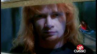 Megadeth Sweating Bullets-music video