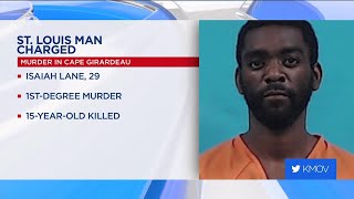 St. Louis man charged in death of southeast Missouri 15-year-old
