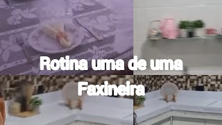 Minha rotina de diarista Faxineira!//Acompanhe o que eu faço sempre que vou trabalhar