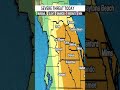 Central Florida is getting battered with severe weather