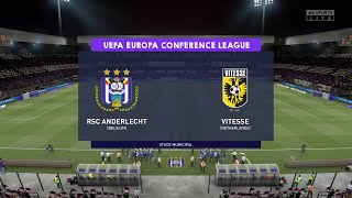 ⚽ Anderlecht vs Vitesse ⚽ | UEFA Europa Conference League (19/08/2021) | Fifa 21