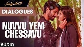 Nuvvu Yem Chessavu Dialogue | Savyasachi Movie | Naga Chaitanya, Nidhi Agarwal | MM Keeravaani