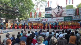 踊っこひおか　～2010高知よさこい祭り・全国大会(高知城)