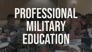 Marine Forces Reserve Professional Military Education