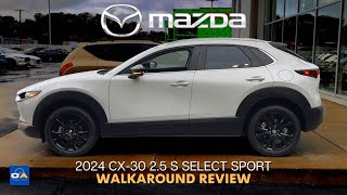 2024 Mazda CX-30 | BEST Subcompact SUV to Buy? | CX-30 2.5 S Select Sport Exterior & Interior Review