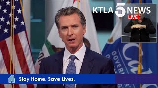 Coronavirus: CA Gov. Gavin Newsom addresses state's response to COVID-19