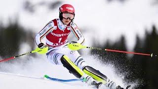 Ski Alpin Slalom Frauen 2. Lauf Åre/Alpine skiing slalom womans 2. run Åre