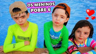 OS MENINOS POBRE QUE MORAVAM NA CASINHA DE PAPELÃO - Parte 6