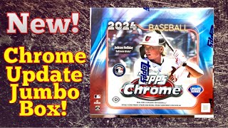 NEW RELEASE!  2024 TOPPS CHROME UPDATE JUMBO BOX!