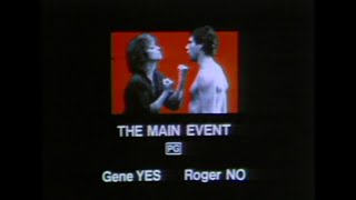 The Main Event (1979) movie review - Sneak Previews with Roger Ebert and Gene Siskel