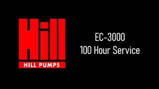 Hill Pumps EC-3000 Electric Air Compressor Pump 100 hour Service Tutorial