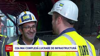 Primul tunel de autostradă din România este aproape gata