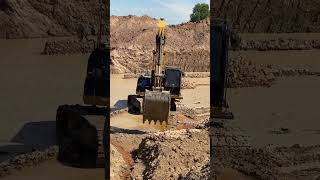 Excavator កាយក្នុងទឹក #excavator #bulldozer #roadroller #dumptruck #concretemixertruck #motorgrad