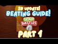 LIVE Defeating the GUIDE BOSS In Slap Battles Part 1 [2B UPDATE] | Slap Battles