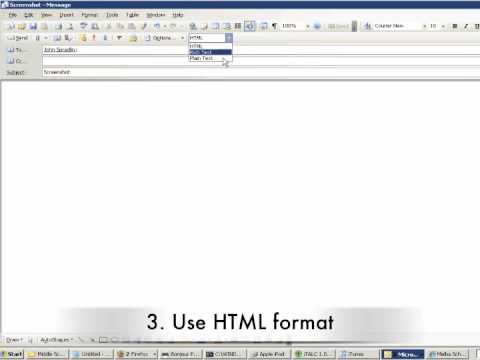 How to email a screenshot How to email a screenshot