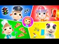 The Best Professions for Children | Cartoon for Kids | Dolly and Friends