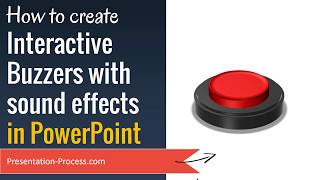 Create Interactive Buzzers in PowerPoint (Quiz with Sound Effects)