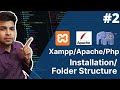 How to install xampp in windows 10 | php tutorial for beginners full - 2 | php tutorial #xampp #php