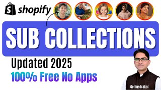 How to Create Sub Collections \u0026 Collection Sliders in Shopify Updated 2025