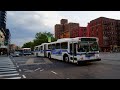 mta new york city bus 1998 new flyer d60hf 1093 audio recording