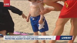 Protecting against UV rays and sunscreen myths