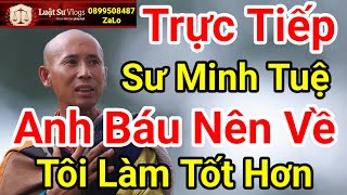 🔴 Trực Tiếp Sư Thích Minh Tuệ Cùng 2 Hộ Pháp Lê Khả Giáp Đoàn Văn Báu Bị Tấn Công ? Luật Sư Vlogs