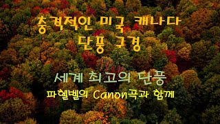 환상의 미국 캐나다 단풍여행 =세계 최고의 단풍