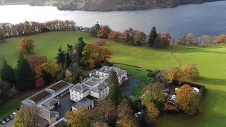 Ullswater By Drone Video 20, Old church Bay.