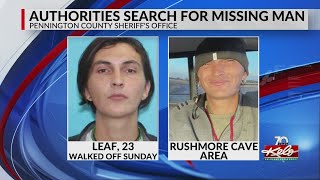 Authorities search for missing man in the Black Hills