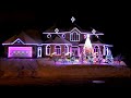 bernier christmas lights show amazing grace techno 2014