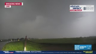 Live look at Monroe County as storms and tornado warnings continue in parts of Missouri