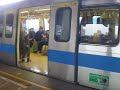 春節營運 台北捷運301型列車停靠淡水站