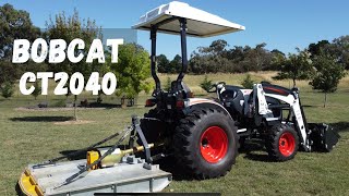 Delivery of our Bobcat Tractor