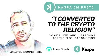 Kaspa AMA Snippet: I Converted to the Crypto Religion