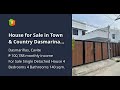 House for Sale in Town & Country Dasmarinas Cavite