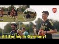 Crazy Behind the Scenes Moments!😂Arsenal Preseason Training in Germany!🔥Elneny waters Havertz,”