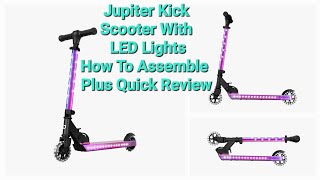 Jetson Jupiter Scooter - How To Assemble + Quick Review