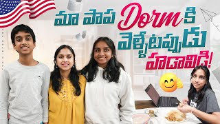 చాలా రోజుల తర్వాత Chicken Chettinad చేసాను | Telugu Vlogs from USA | dorm hostel America college
